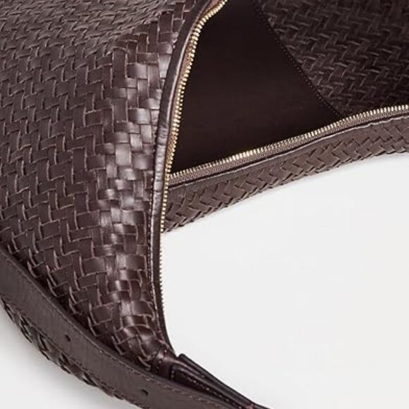 NWT Madewell The Essential Curve Shoulder Woven Bag - Picture 2 of 6